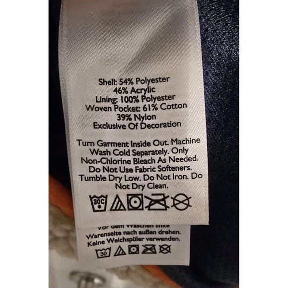 Eddie Bauer Vest Womens Medium Tan Rangefinder Sherpa Deep Pile Fleece Full Zip - Picture 6 of 10